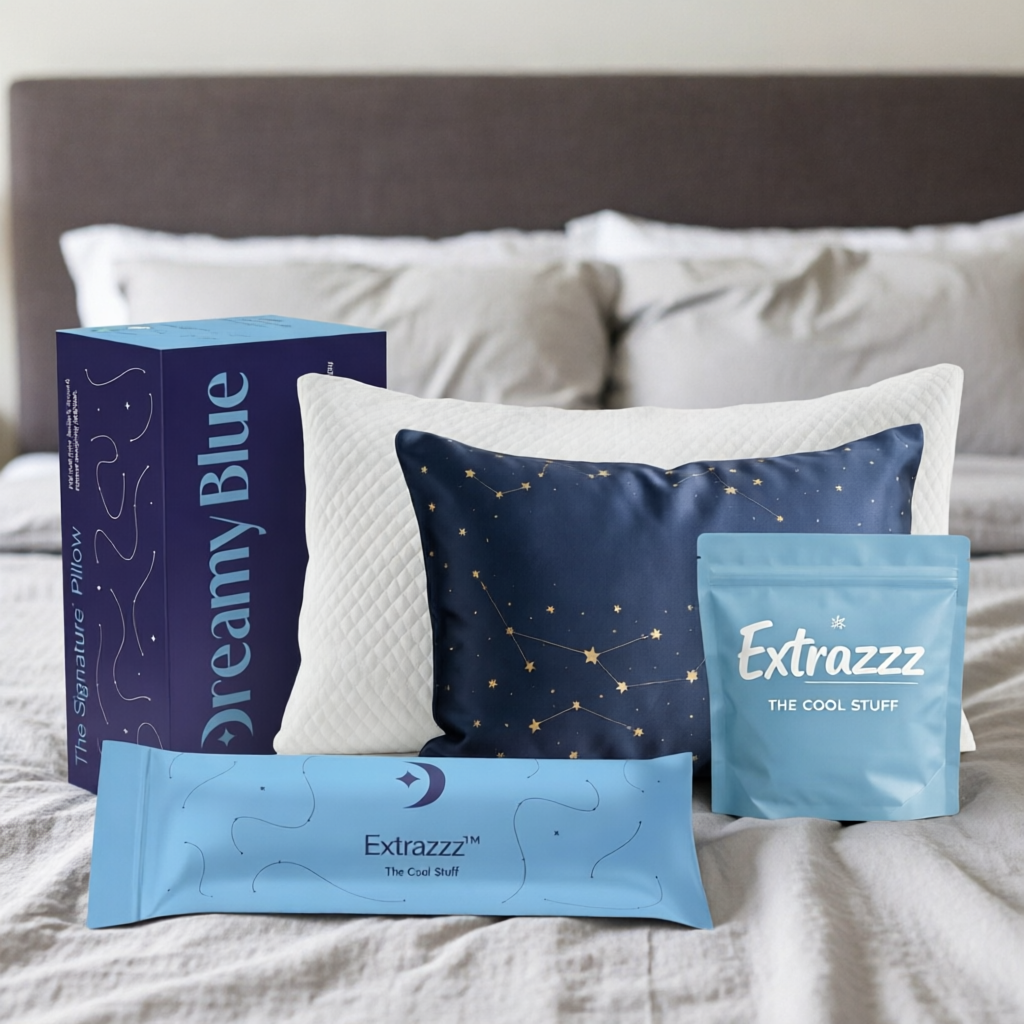 Pack almohadas viscoelásticas DreamyBlue Signature